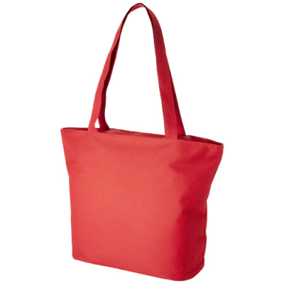 Picture of PANAMA ZIPPERED TOTE BAG 20L in Red.