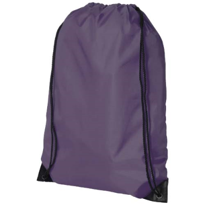 ORIOLE PREMIUM DRAWSTRING BACKPACK RUCKSACK 5L in Plum.