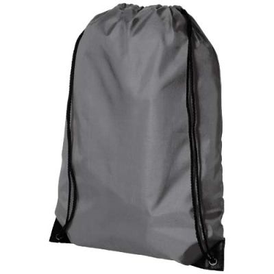 ORIOLE PREMIUM DRAWSTRING BACKPACK RUCKSACK 5L in Grey.