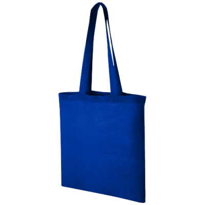 CAROLINA 100 G & M² COTTON TOTE BAG 7L in Royal Blue.