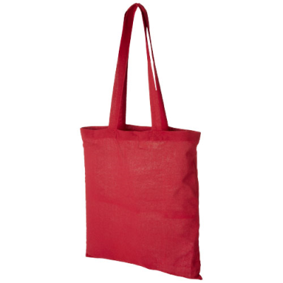 Picture of CAROLINA 100 G & M² COTTON TOTE BAG 7L in Red.