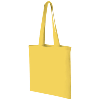 Picture of CAROLINA 100 G & M² COTTON TOTE BAG 7L in Yellow.