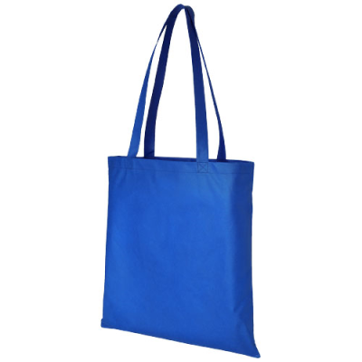 Picture of ZEUS LARGE NON-WOVEN CONVENTION TOTE BAG 6L in Royal Blue.