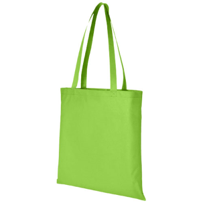 Picture of ZEUS LARGE NON-WOVEN CONVENTION TOTE BAG 6L in Lime.