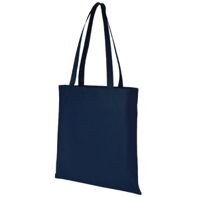 Picture of ZEUS LARGE NON-WOVEN CONVENTION TOTE BAG 6L in Navy.