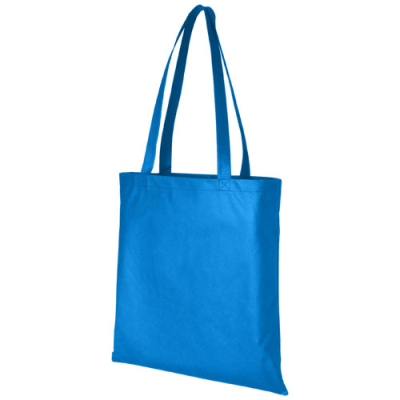 Picture of ZEUS LARGE NON-WOVEN CONVENTION TOTE BAG 6L in Process Blue.