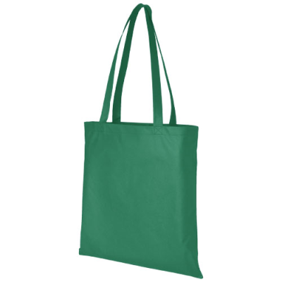 ZEUS LARGE NON-WOVEN CONVENTION TOTE BAG 6L in Green.