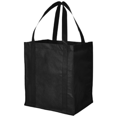 Picture of LIBERTY BOTTOM BOARD NON-WOVEN TOTE BAG 29L in Solid Black