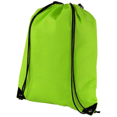 Picture of EVERGREEN NON-WOVEN DRAWSTRING BAG 5L in Lime