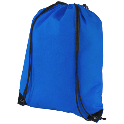 EVERGREEN NON-WOVEN DRAWSTRING BACKPACK RUCKSACK 5L in Royal Blue.