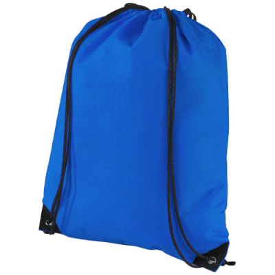 Picture of EVERGREEN NON-WOVEN DRAWSTRING BACKPACK RUCKSACK 5L in Royal Blue.