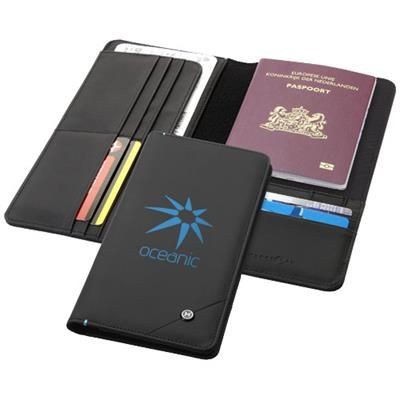 Picture of ODYSSEY RFID SECURE TRAVEL WALLET in Black Solid