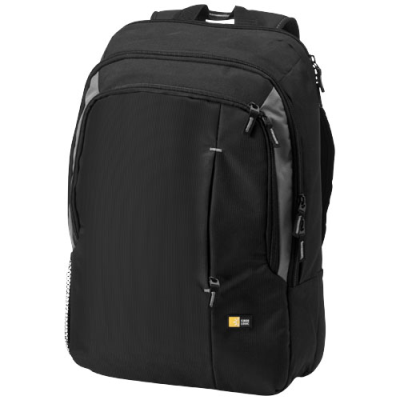 Picture of CASE LOGIC RESO 17 INCH LAPTOP BACKPACK RUCKSACK 25L in Solid Black & Grey.