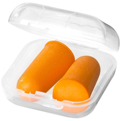 Picture of SERENITY EARPLUGS with Travel Case in Orange