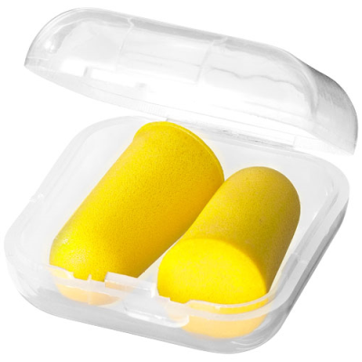 Picture of SERENITY EARPLUGS with Travel Case in Yellow