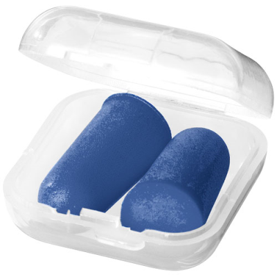 Picture of SERENITY EARPLUGS with Travel Case in Royal Blue.