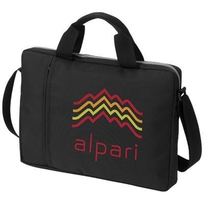 Picture of TULSA 14 LAPTOP CONFERENCE BAG in Black Solid