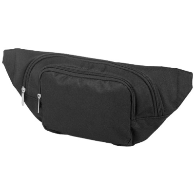 Picture of SANTANDER FANNY PACK with Two Compartments in Solid Black