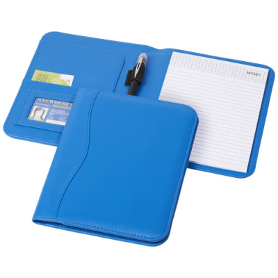 Picture of EBONY A5 PORTFOLIO in Aqua Blue