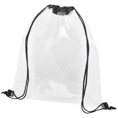 Picture of LANCASTER CLEAR TRANSPARENT DRAWSTRING BACKPACK RUCKSACK 5L