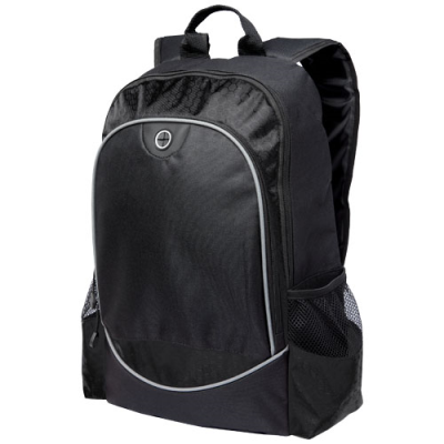 Picture of BENTON 15 INCH LAPTOP BACKPACK RUCKSACK 15L in Solid Black.