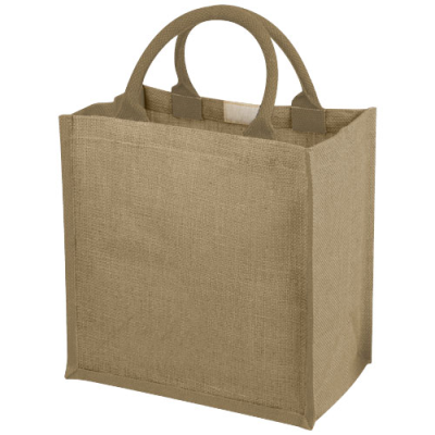 Picture of CHENNAI JUTE TOTE BAG 16L in Natural.