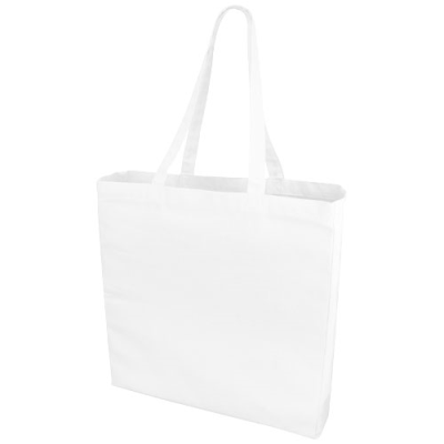 Picture of ODESSA 220 G & M² COTTON TOTE BAG 13L in White.