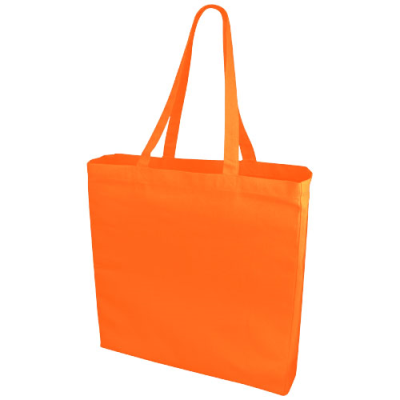 Picture of ODESSA 220 G & M² COTTON TOTE BAG 13L in Orange.