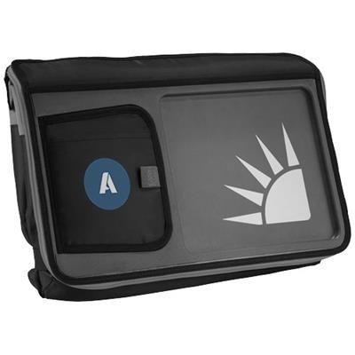 Picture of TABLE-TOP 50-CAN COOL BAG in Black Solid-grey