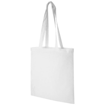 Picture of MADRAS 140 G & M² COTTON TOTE BAG 7L in White.