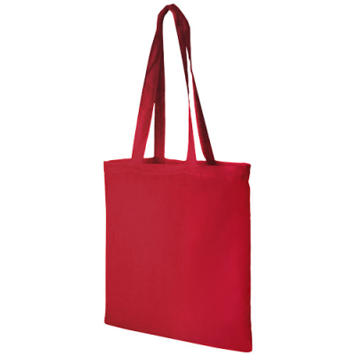 Picture of MADRAS 140 G & M² COTTON TOTE BAG 7L in Red.