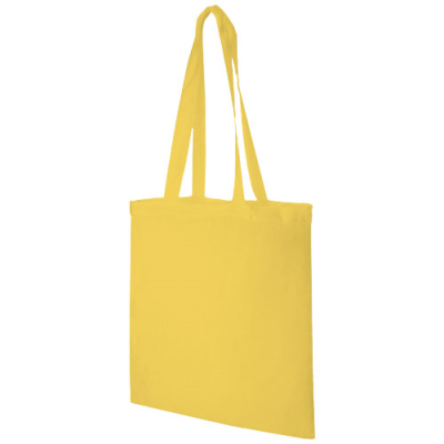 Picture of MADRAS 140 G & M² COTTON TOTE BAG 7L in Yellow.