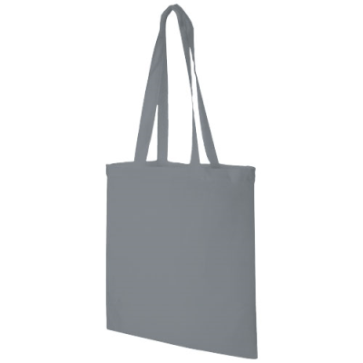 Picture of MADRAS 140 G & M² COTTON TOTE BAG 7L in Grey.