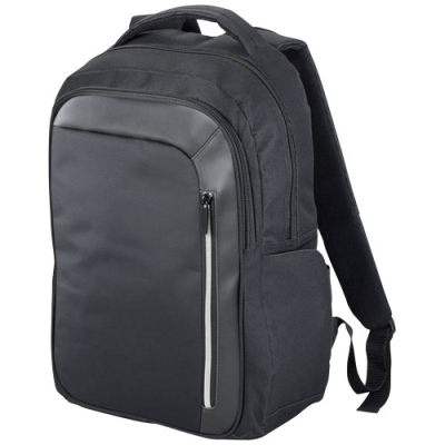 Picture of VAULT RFID 15 INCH LAPTOP BACKPACK RUCKSACK 16L in Solid Black.