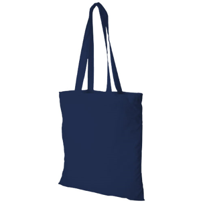 Picture of PERU 180 G & M² COTTON TOTE BAG 7L in Navy
