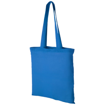 Picture of PERU 180 G & M² COTTON TOTE BAG 7L in Process Blue