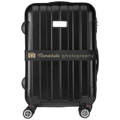 Picture of SAUL SUITCASE STRAP in Black Solid