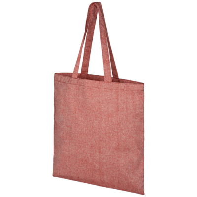 Picture of PHEEBS 150 G & M² RECYCLED TOTE BAG 7L in Heather Red.