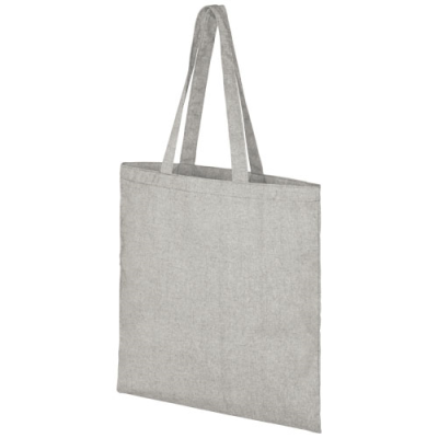 Picture of PHEEBS 150 G & M² RECYCLED TOTE BAG 7L in Heather Grey & Natural