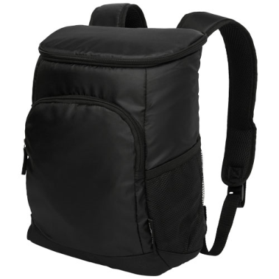 Picture of ARCTIC ZONE® 18-CAN COOLER BACKPACK RUCKSACK 16L in Solid Black.