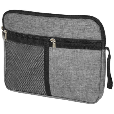 Picture of HOSS TOILETRY POUCH in Heather Medium Grey.