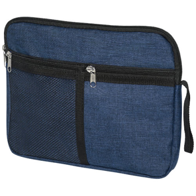 Picture of HOSS TOILETRY POUCH in Heather Navy