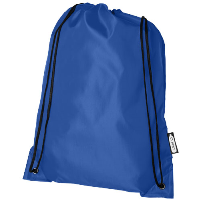 Picture of ORIOLE RPET DRAWSTRING BACKPACK RUCKSACK 5L in Royal Blue.