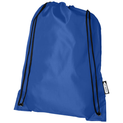 ORIOLE RPET DRAWSTRING BAG 5L in Royal Blue.