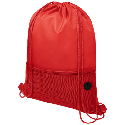Picture of ORIOLE MESH DRAWSTRING BACKPACK RUCKSACK 5L in Red