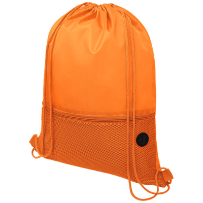 Picture of ORIOLE MESH DRAWSTRING BACKPACK RUCKSACK 5L in Orange