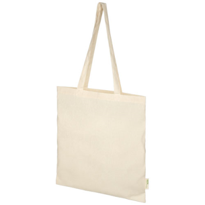 Picture of ORISSA 100 G & M² GOTS ORGANIC COTTON TOTE BAG 7L in Natural.