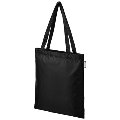 Picture of SAI RPET TOTE BAG 7L in Solid Black.