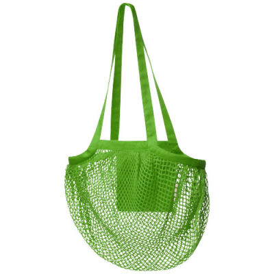 Picture of PUNE 100 G & M² GOTS ORGANIC MESH COTTON TOTE BAG 6L in Green