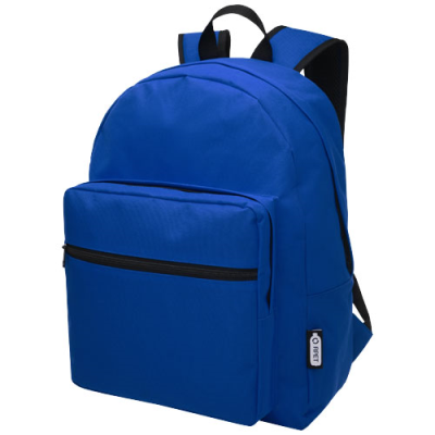 Picture of RETREND GRS RPET BACKPACK RUCKSACK 16L in Royal Blue.